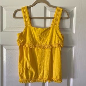 J. Crew Fringe Top, size XXS